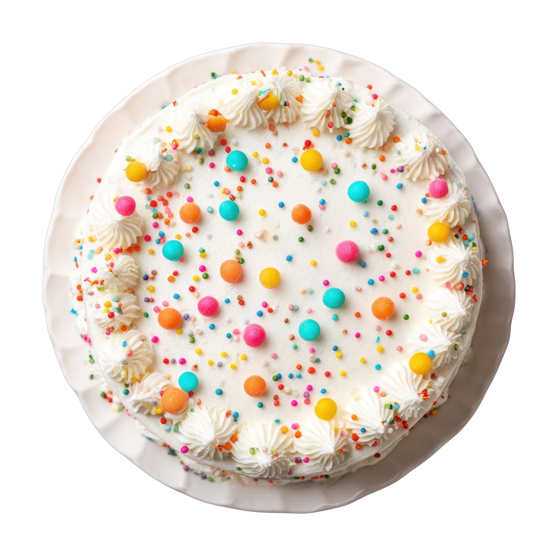 Confetti Birthday Cake
